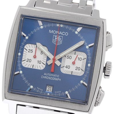 ☆良品 タグホイヤー モナコ CW2113 メンズ 【中古】