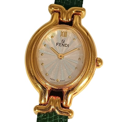 FENDI フェンディ 640L カメレオン クォーツ レディース 替えベルト付き 腕時計 C1068