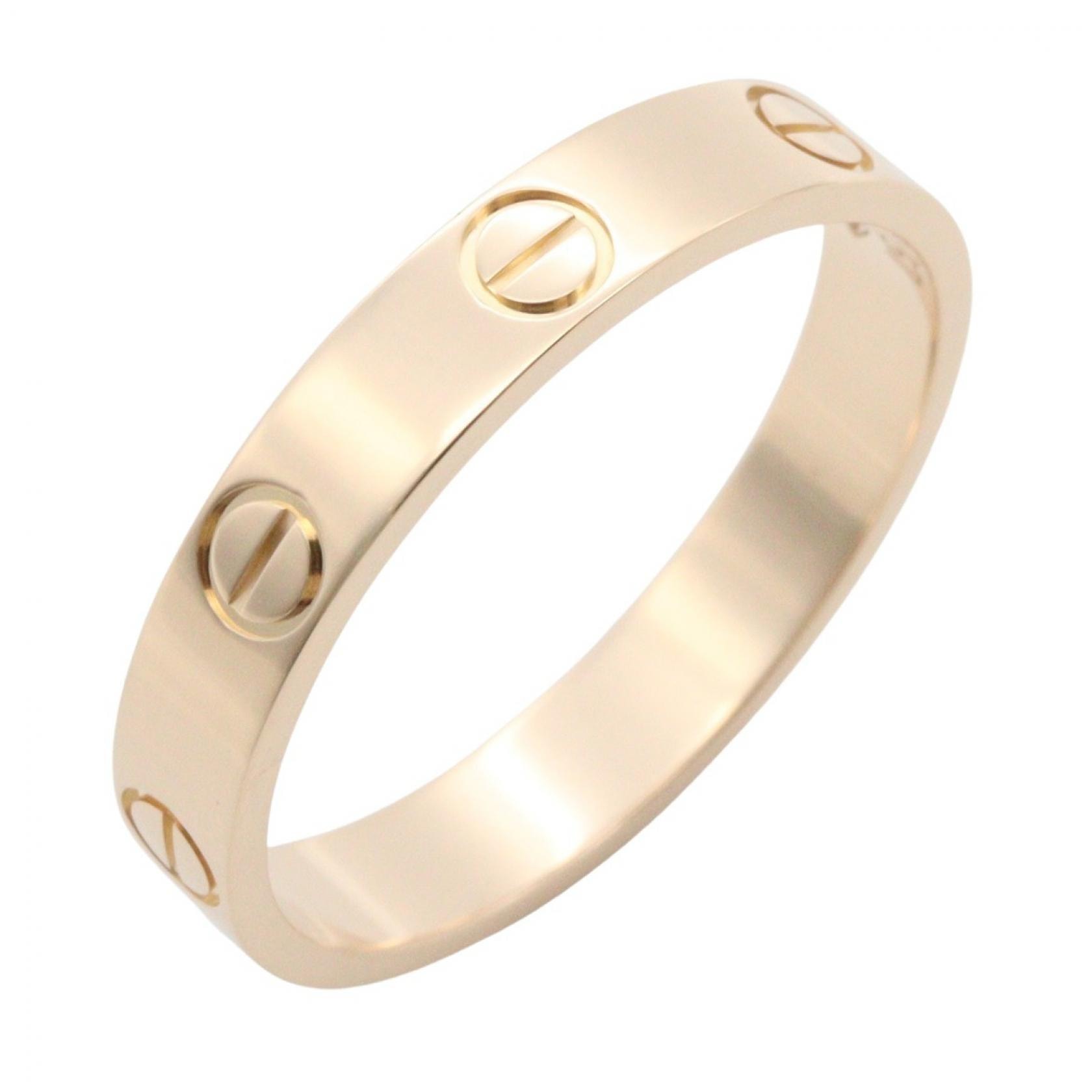 カルティエ CARTIER ミニラブリング リング・指輪 ジュエリー K18PG(ピンクゴールド) メンズ レディース ゴールド系 B4085200 【中古】