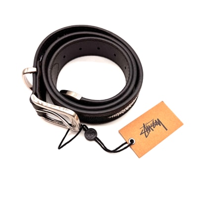 Stussy Manta Ray Print Overlay Belt "Black"