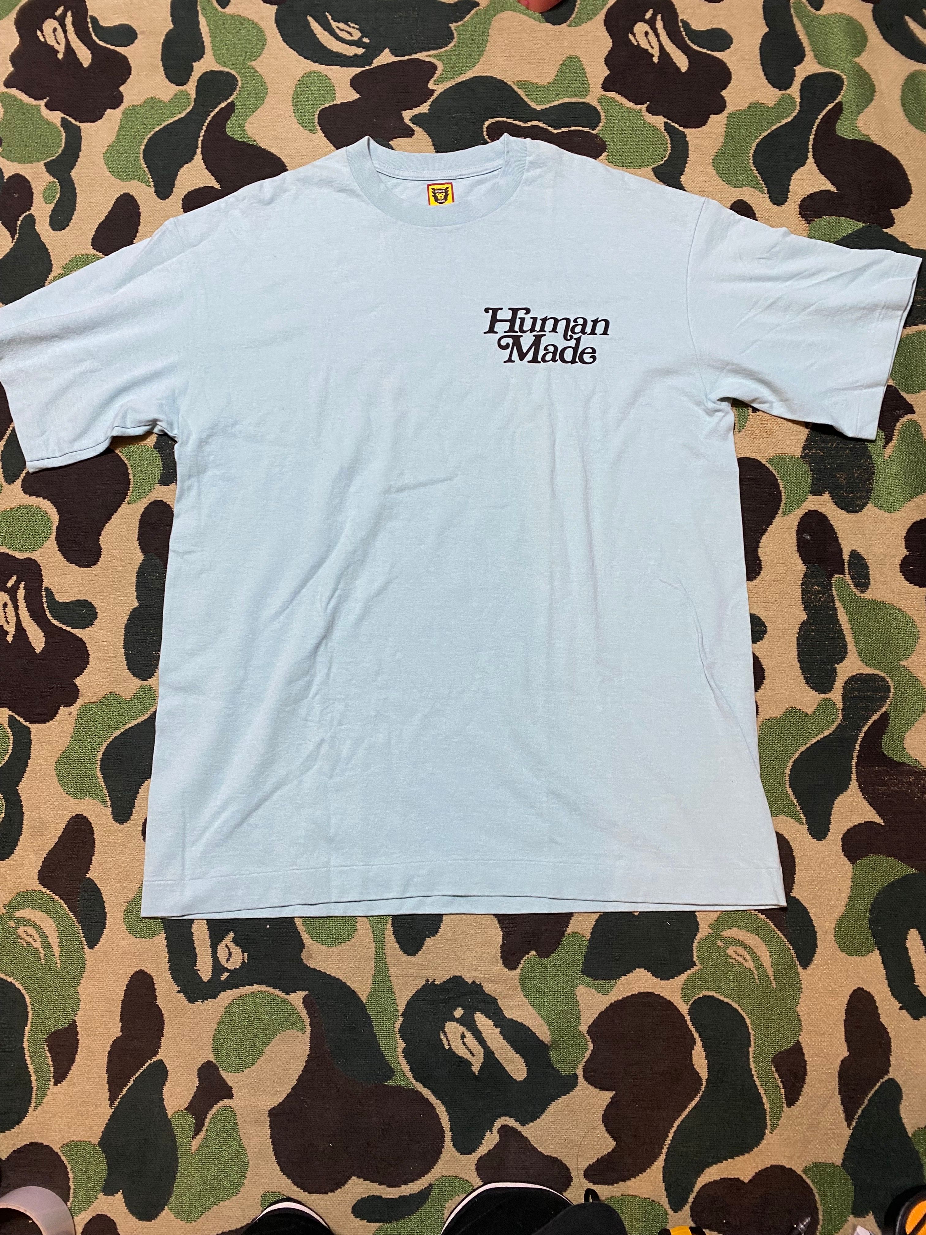 HUMAN MADE Girls Don ’t Cry T-shirt "Blue" / VERDY XX20TE012