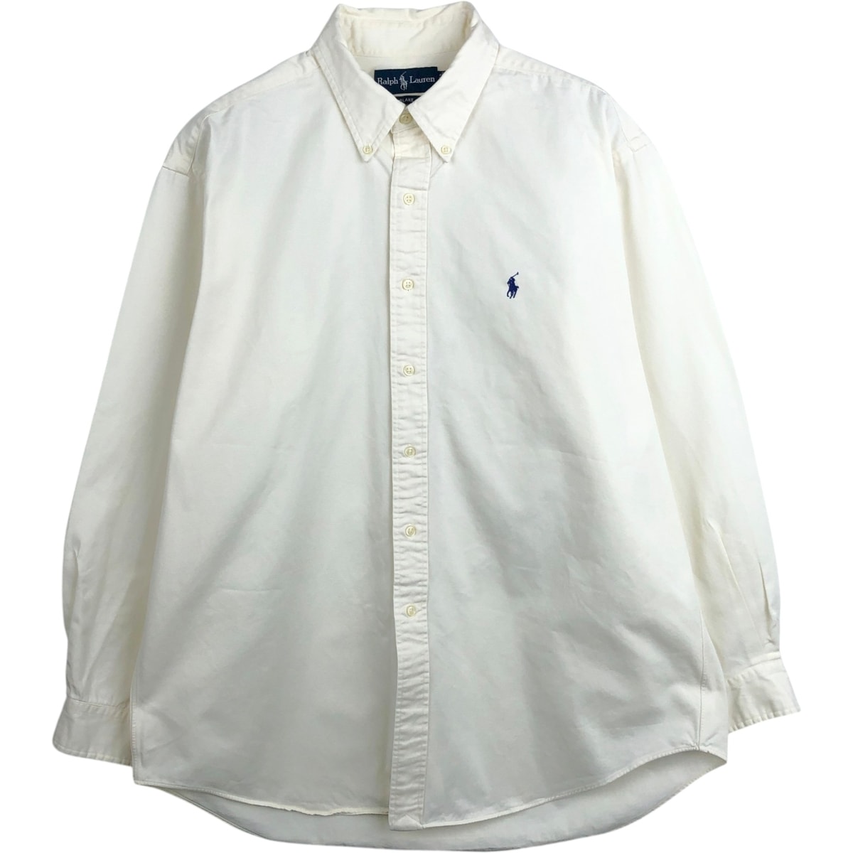古着 ラルフローレン Ralph Lauren BLAKE 長袖 ボタンダウンシャツ メンズL相当/eaa662932