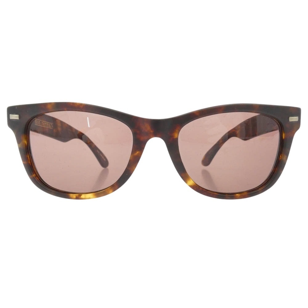 Ron Herman ロンハーマン メガネ マット加工 サングラス アイウェア フレーム:ブラウン系【中古】