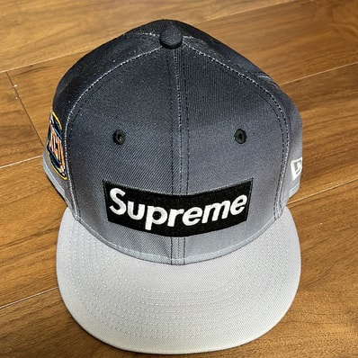 Supreme Gradient Box Logo New Era "Black"