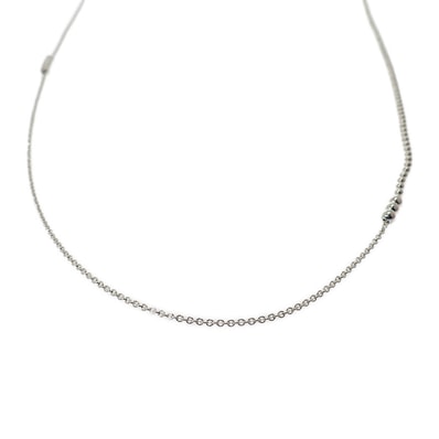 ティファニー TIFFANY&Co. ミックスビーズロング ネックレス シルバー925 シルバー レディース メンズ【中古】【Aランク】