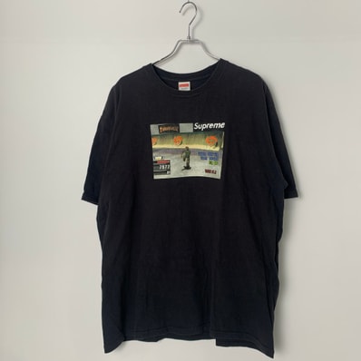 Supreme x THRASHER Game Tee "Black"