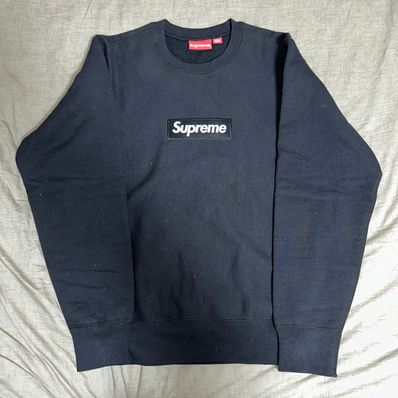 Supreme Box Logo Crewneck Sweatshirt "Black" (18FW)