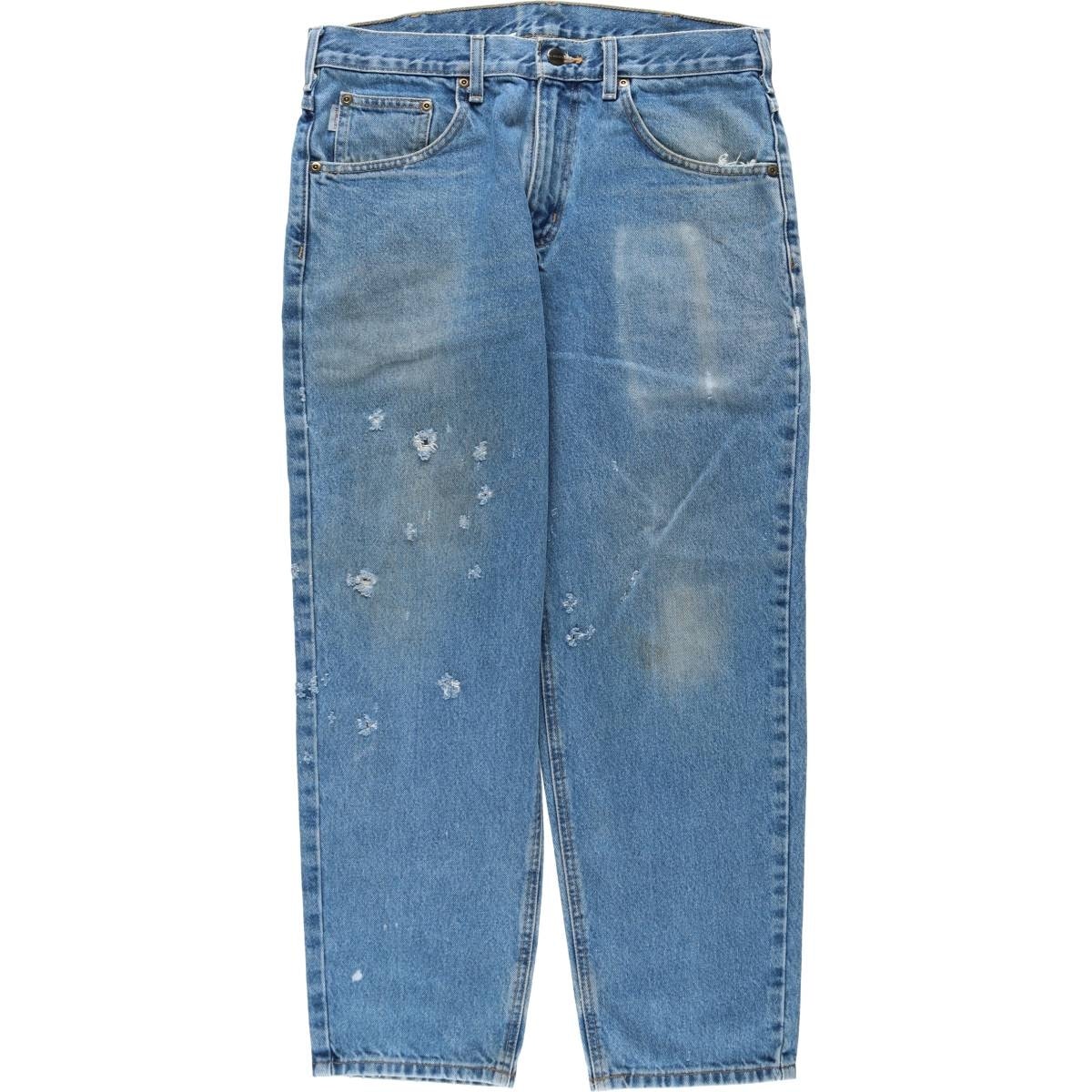 古着 カーハート Carhartt テーパードデニムパンツ メンズw34相当/eaa631090