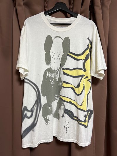 Travis Scott Cactus Jack x KAWS For Fragment Tee "White"