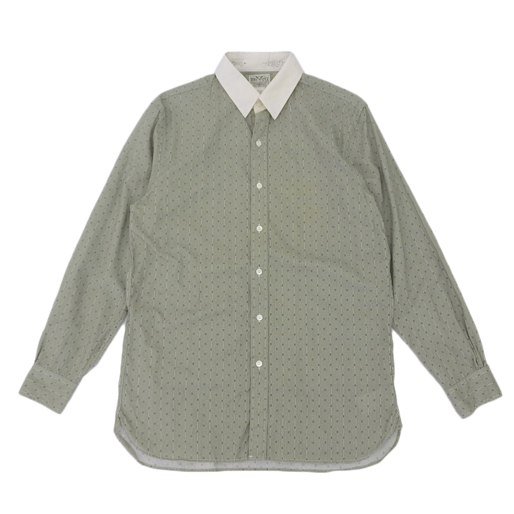 ダブルアールエル コットン 長袖シャツ トップス メンズ グリーン M M