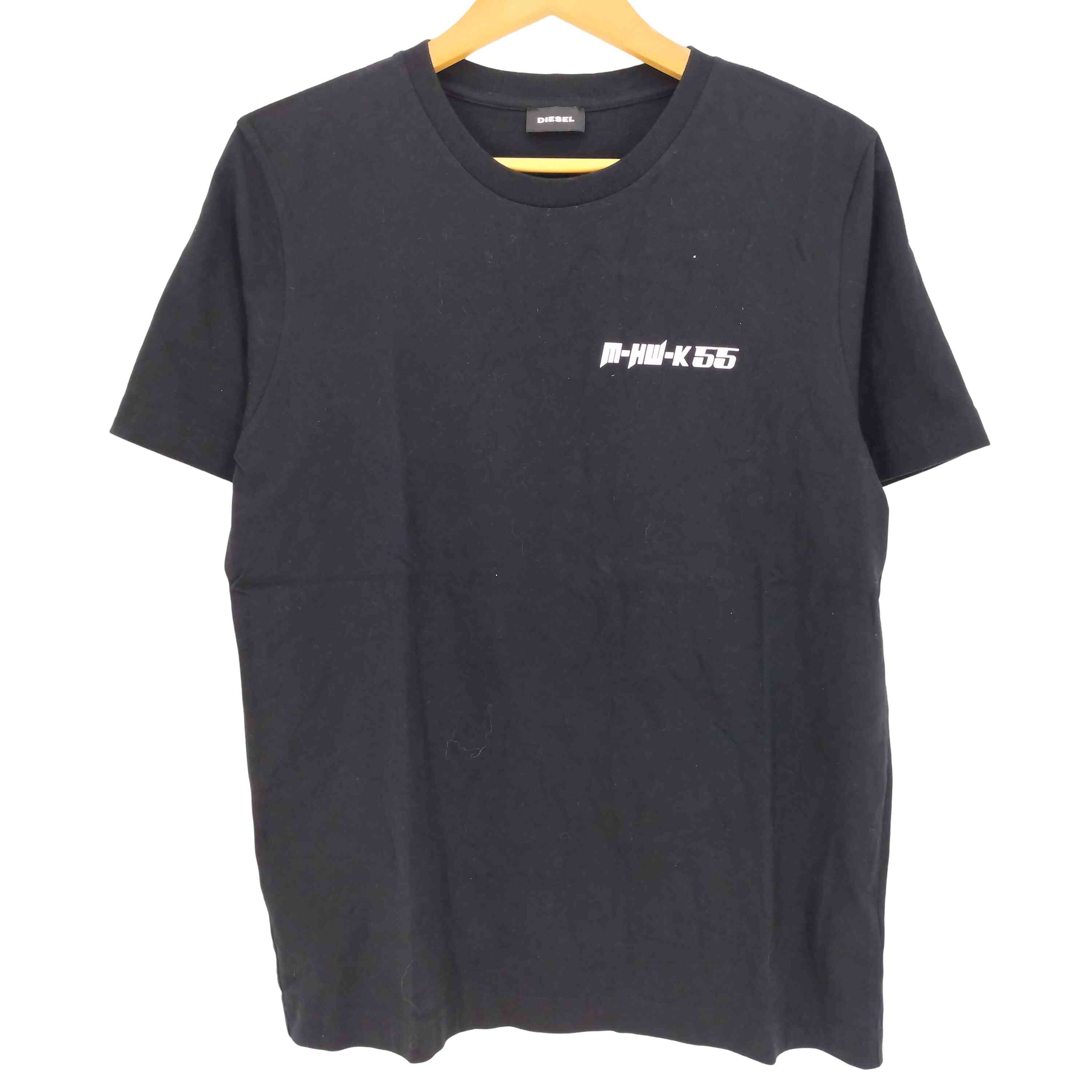 m-hw-k55 プリント 半袖 クルーネックTシャツ【1142276465899】