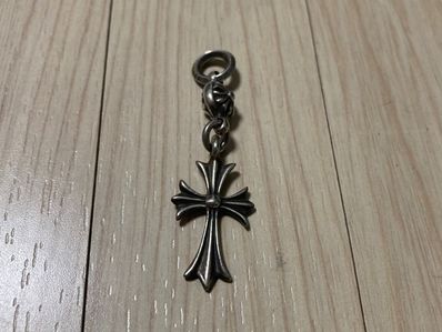 Chrome Hearts 1 Ball Tiny CH Cross Charm "Silver"