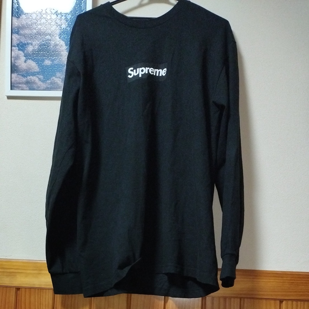 Supreme Box Logo L/S Tee "Black"