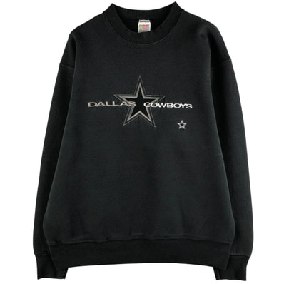 古着 90~00年代 フルーツオブザルーム FRUIT OF THE LOOM NFL DALLAS COWBOYS ダラスカウボーイズ スウェットシャツ トレーナー メンズL相当/eaa596763