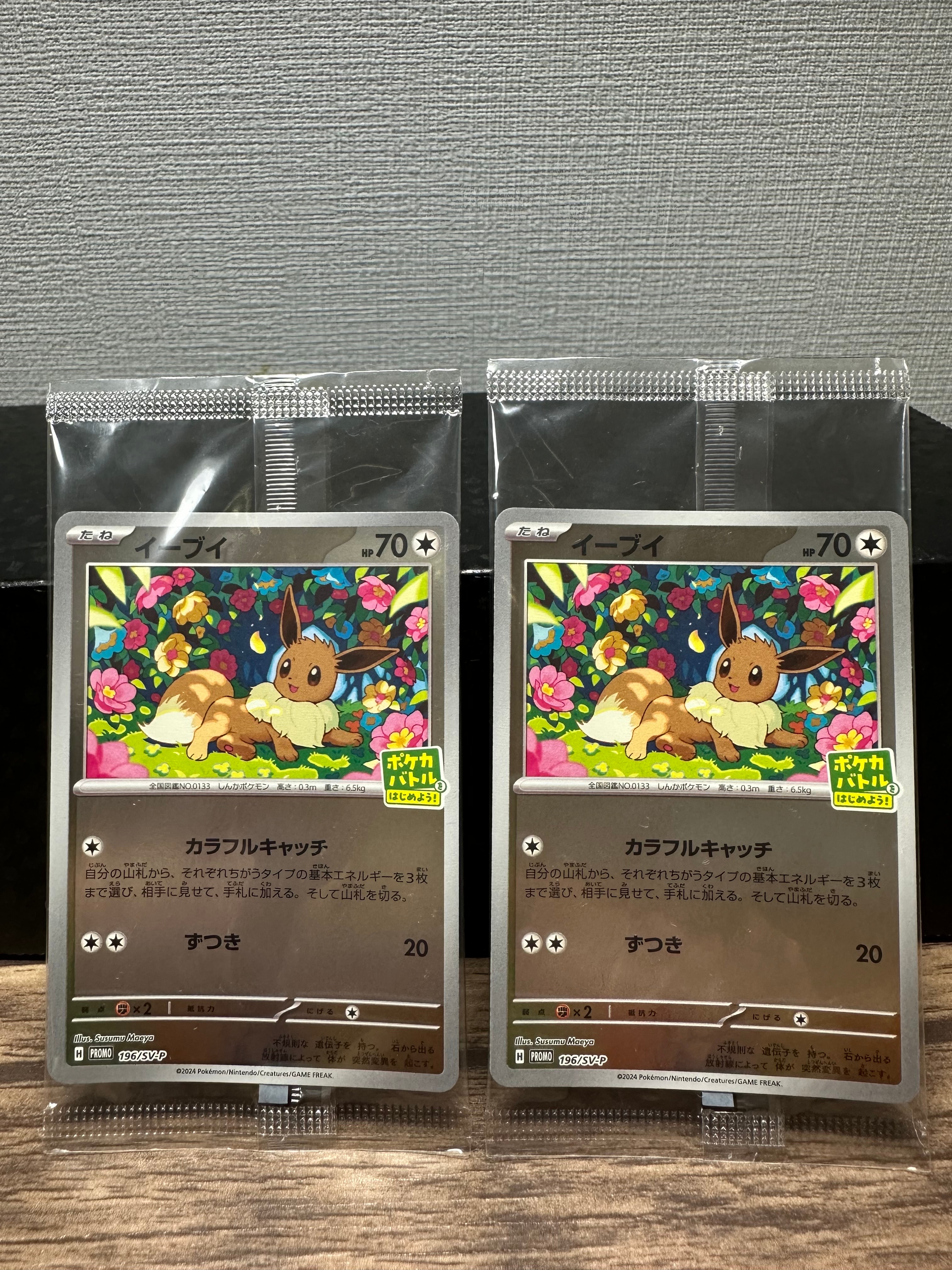 イーブイ P [SV-P-SM 196](プロモカードパック「ポケカバトルをはじめよう!キャンペーン」)