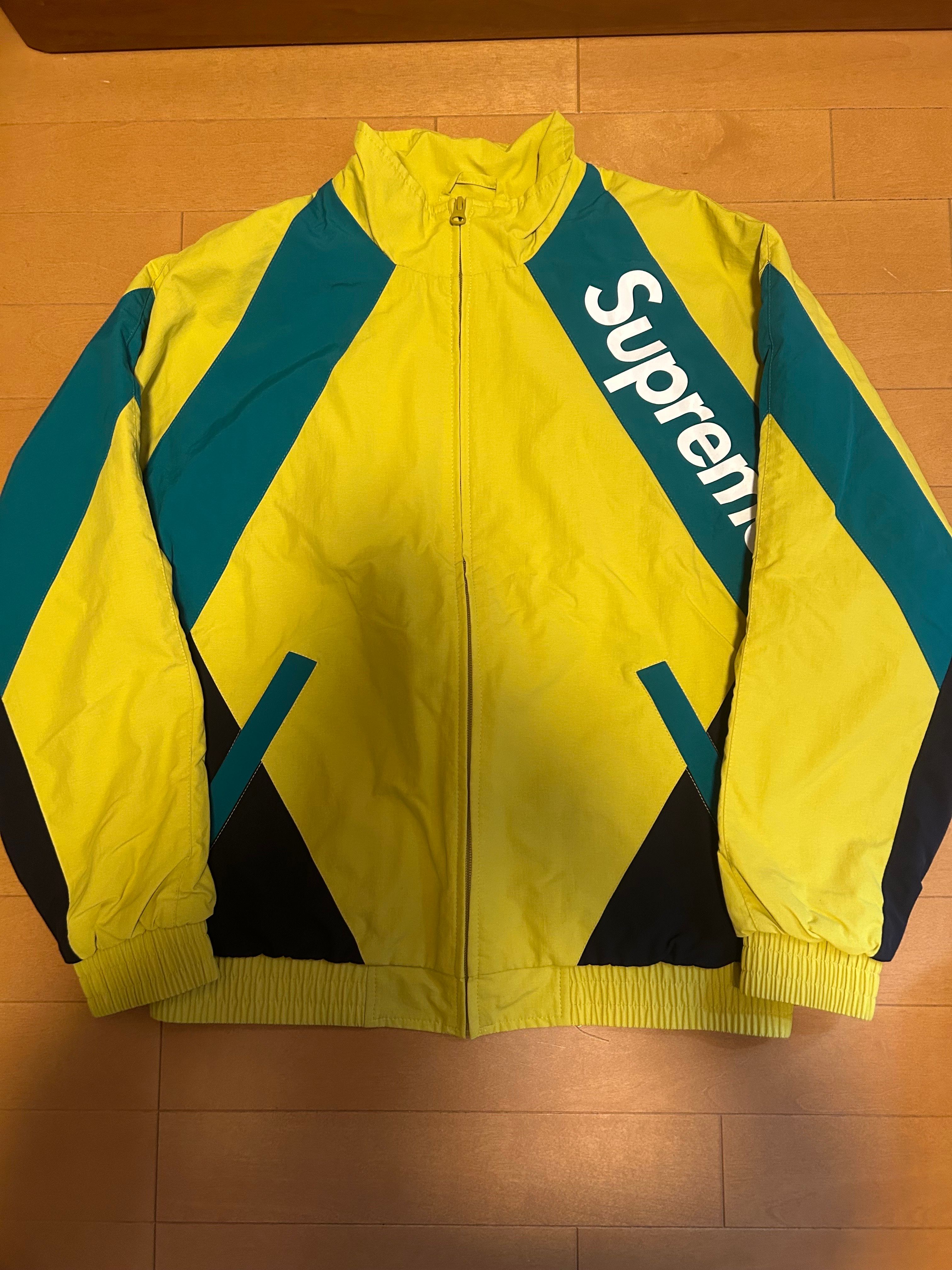 Supreme Paneled Track Jacket "Yellow"
