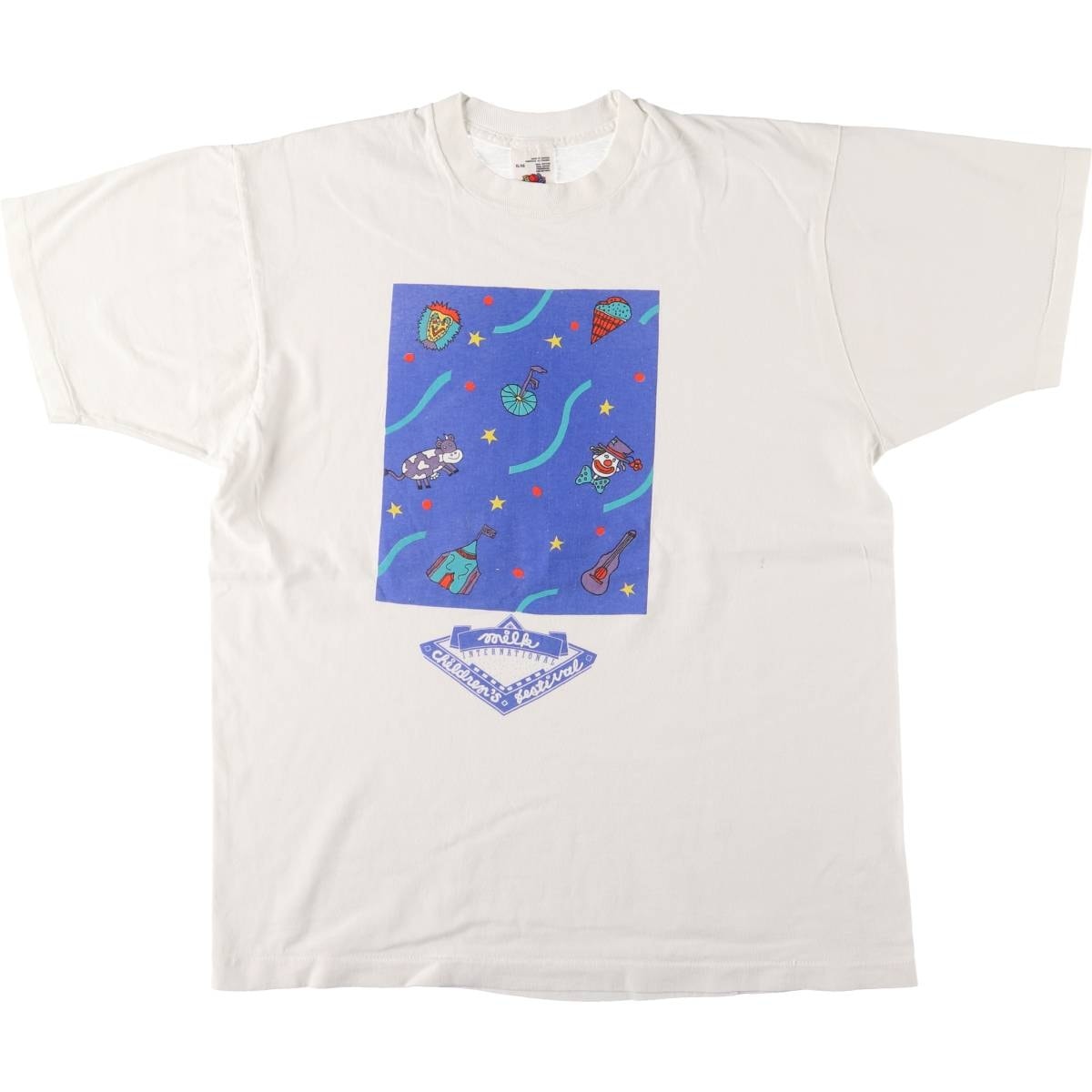 古着 90年代 フルーツオブザルーム FRUIT OF THE LOOM プリントTシャツ カナダ製 メンズXL相当 ヴィンテージ/eaa563827