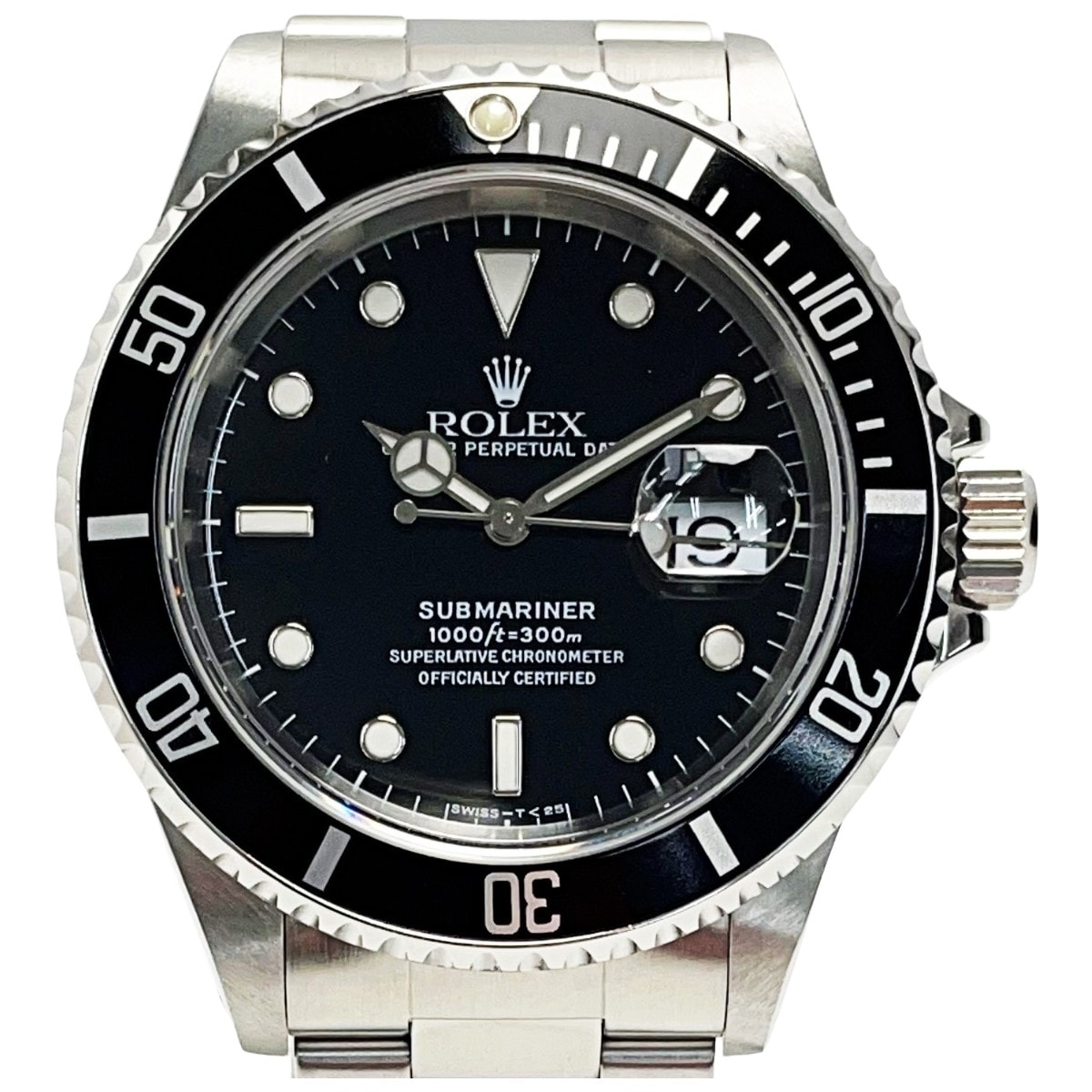 ☆☆ROLEX ロレックス サブマリーナデイト 自動巻き 16610 ブラック 腕時計 メンズ 箱・取説・保証書有