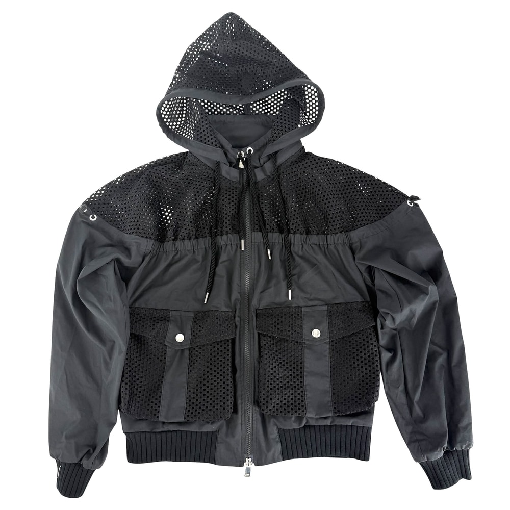 TATRAS タトラス ブルゾン テムコ アウター アパレル TEMUCO 服 ブラック 黒 シルバー金具 コットン  ポリエステル   メンズ 秋 冬【中古品】