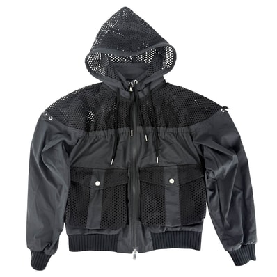 TATRAS タトラス ブルゾン テムコ アウター アパレル TEMUCO 服 ブラック 黒 シルバー金具 コットン ポリエステル メンズ 秋 冬【中古品】