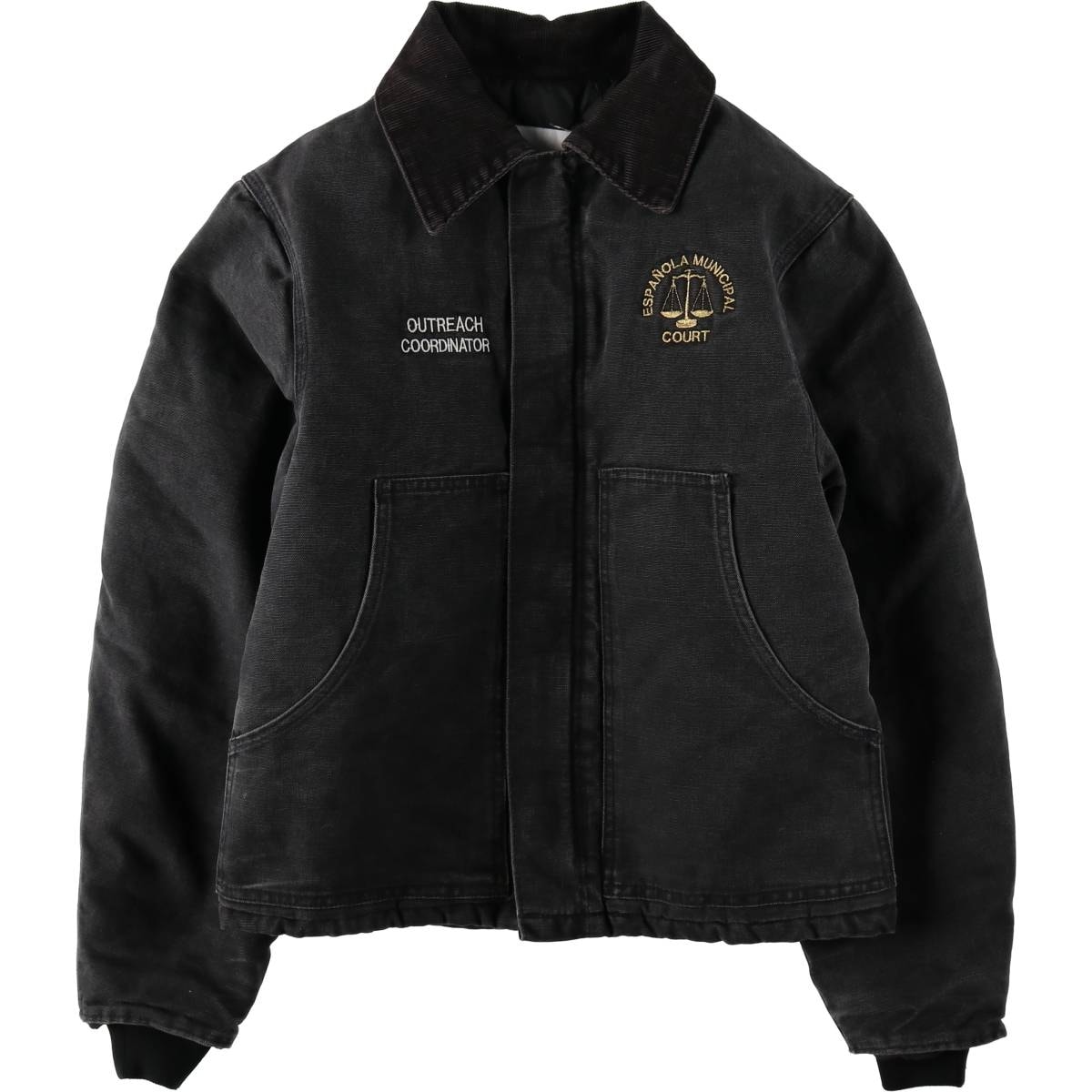 古着 80~90年代 カーハート Carhartt トラディショナルジャケット 中綿入り ダックワークジャケット USA製 メンズL相当 ヴィンテージ/eaa645775