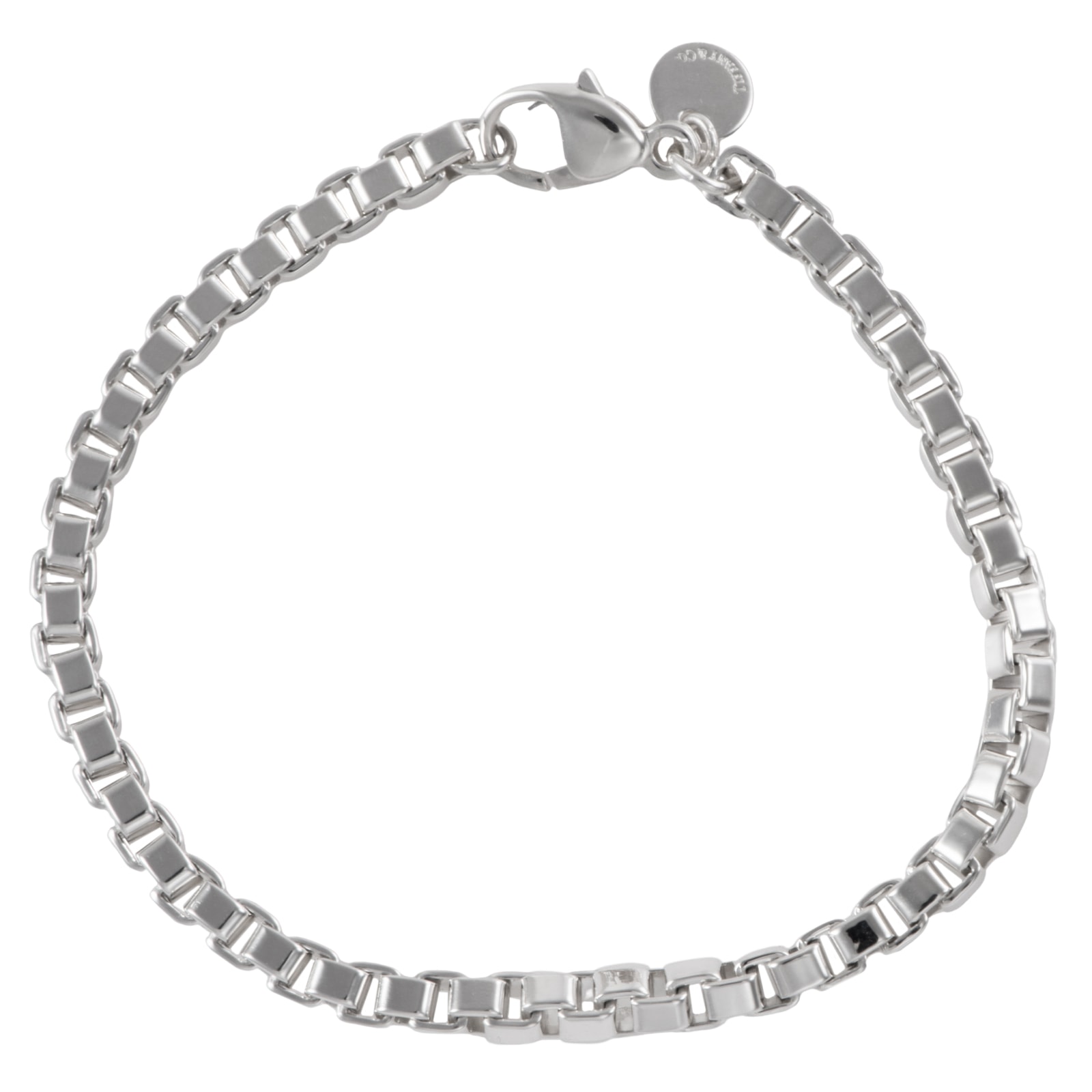 TIFFANY&Co. ティファニー ベネチアン リンク ブレスレット スターリングシルバー シルバー【中古】