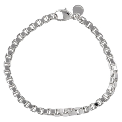 TIFFANY&Co. ティファニー ベネチアン リンク ブレスレット スターリングシルバー シルバー【中古】