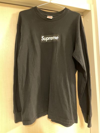 Supreme Box Logo L/S Tee "Black"