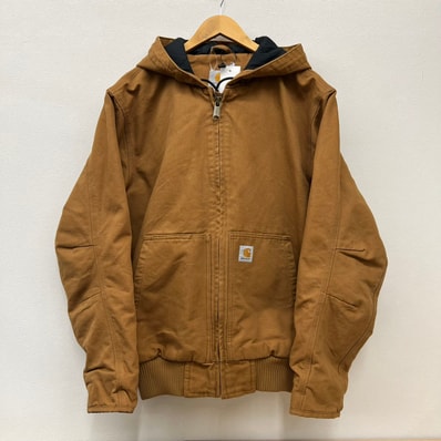 Carhartt【カーハート】 アクティブジャケット ブラウン キルティング M