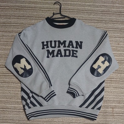 HUMAN MADE Elbow Patch Sweatshirt "Gray"
