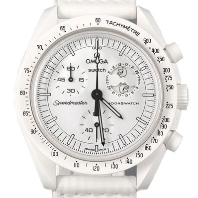 スウォッチ スウォッチxオメガ・ミッショントゥザムーンフェイズ スヌーピー SO33W7OO バイオセラミック クォーツ