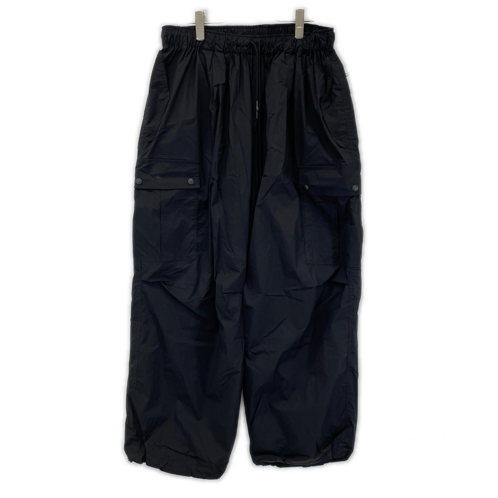 エスエフシーストライプ フォー クリエイティブ SFCFW25P05 ブラック PARACHUTE CARGO PANTS L