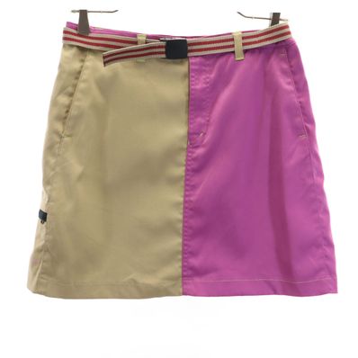 Columbia コロンビア バイカラー アルゴンヌ ミニスカート M ベージュ系 アウトドア