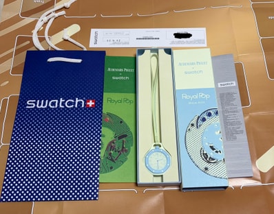 Swatch x Audemars Piguet Royal Pop Blaue Acht "Light Green"