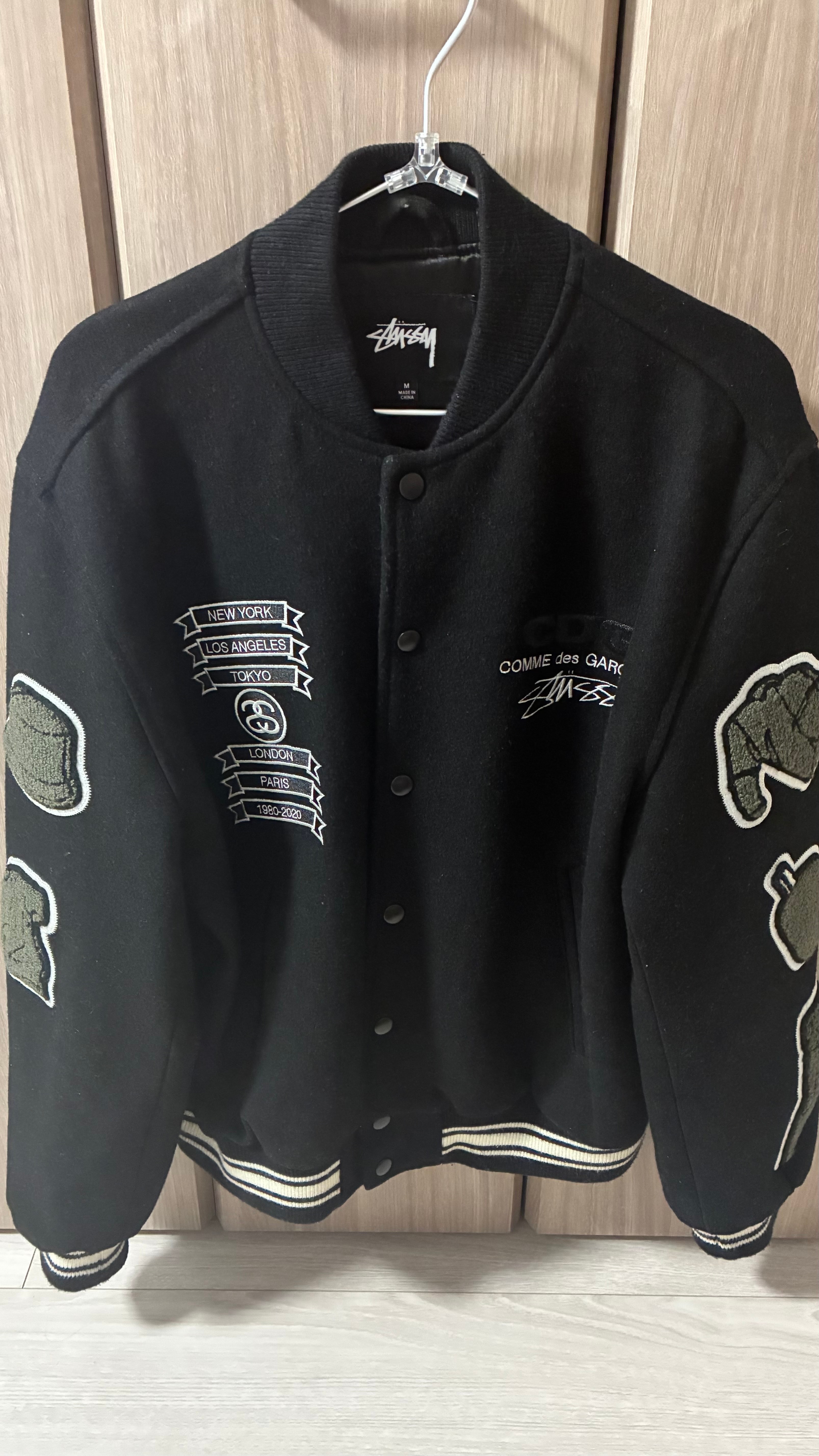 Stussy 40TH ANNIVERSARY IST VARSITY JACKET 