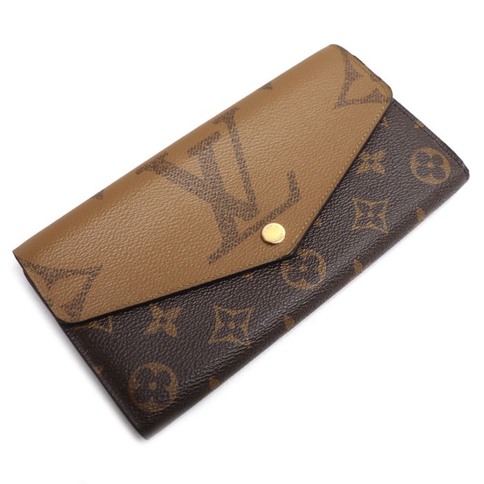 LOUIS VUITTON ルイ・ヴィトン ポルトフォイユサラ 長財布 ジャイアントリバース M80726 ICチップ レディース【中古】