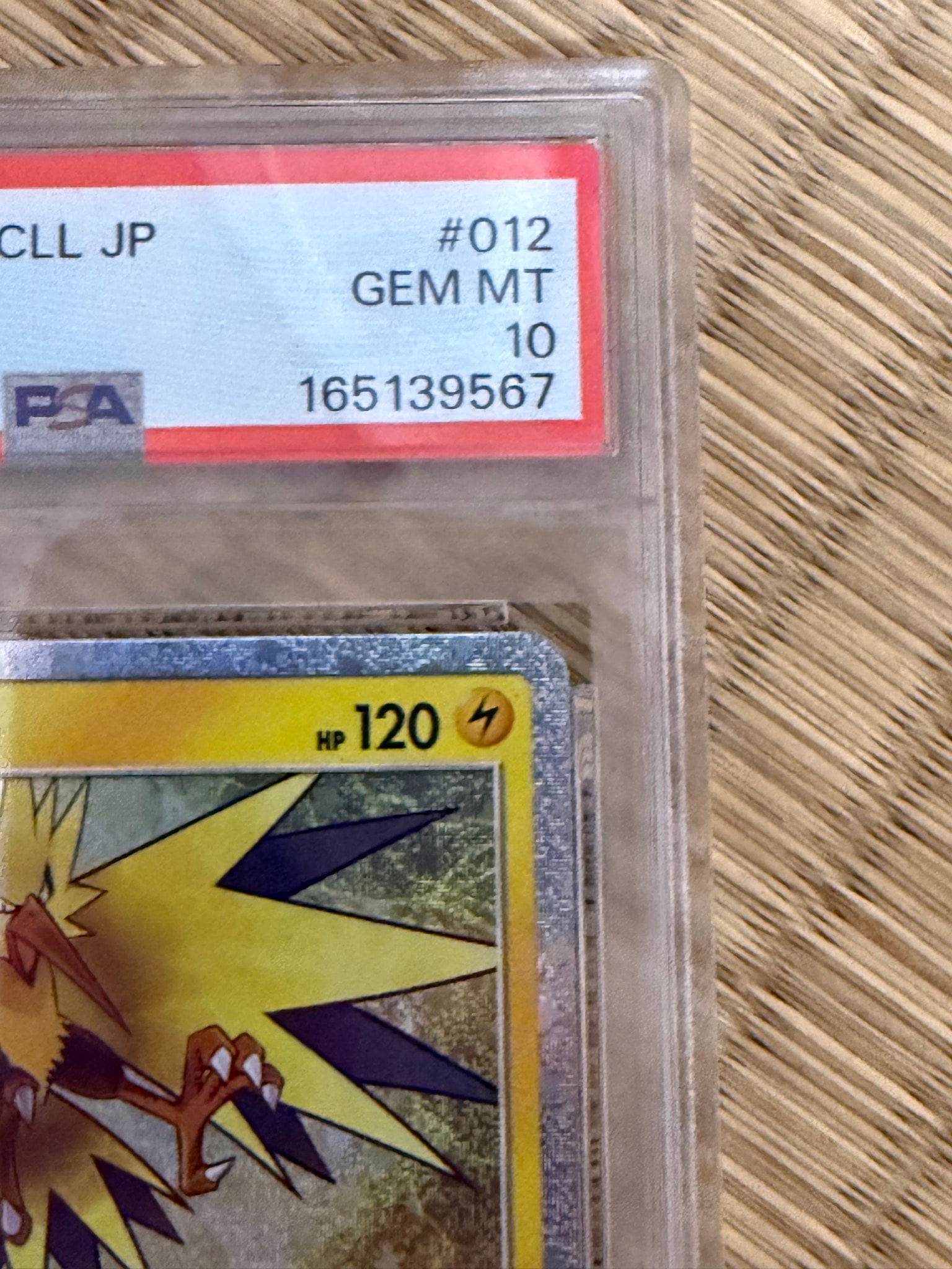 PSA10】サンダー [CLL 012/032](ポケモンカードゲーム Classic) 1枚の