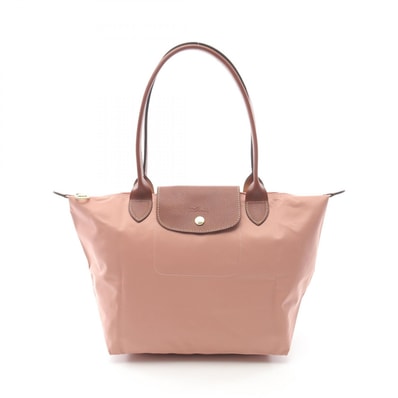 ロンシャン Longchamp LE PLIAGE ORIGINAL M ル プリアージュ オリジナル M トートバッグ バッグ キャンバス レザー レディース ピンク系 / ブラウン系 L2605089P96 【新品】