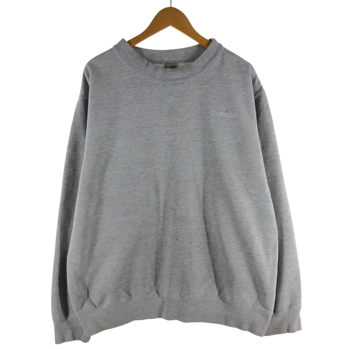 古着 カーハート Carhartt ワンポイントロゴスウェットシャツ トレーナー メンズXL相当/eaa531458