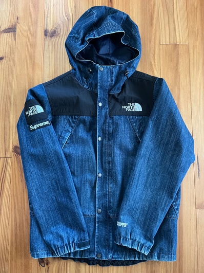 Supreme The North Face Denim Dot Shot Jacket "Denim"