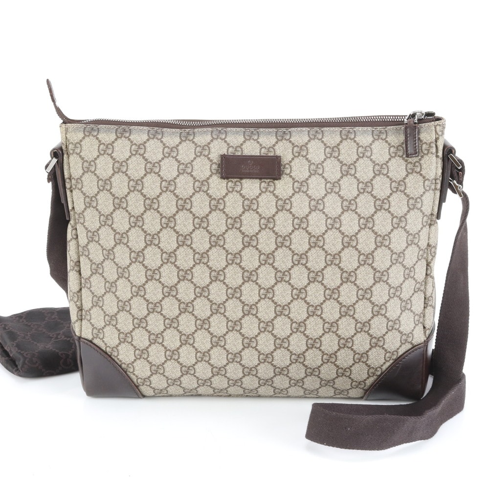 ■美品 グッチ GGスプリーム 110054 ショルダーバッグ