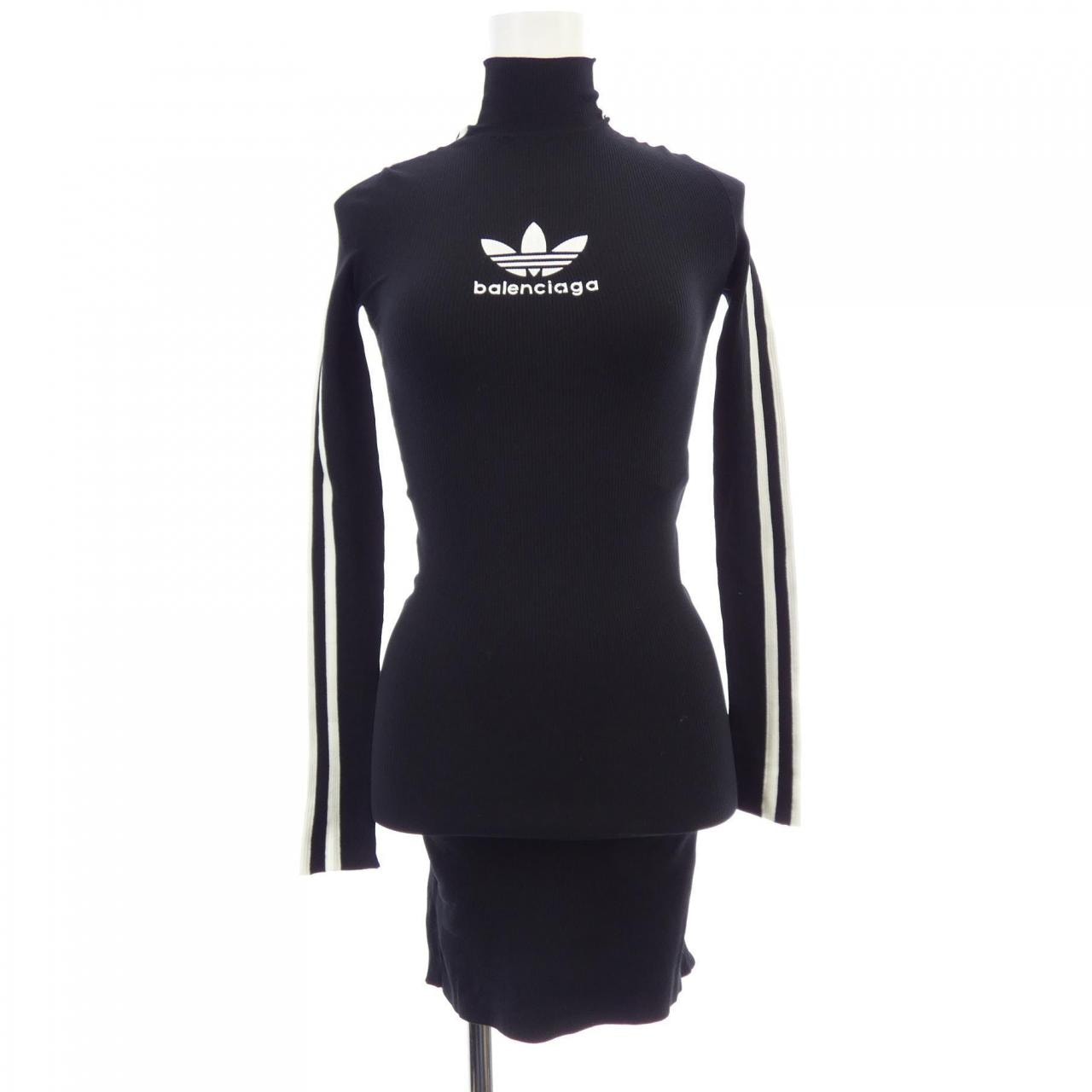 バレンシアガ BALENCIAGA ADIDAS 725429 T6211 ワンピース
