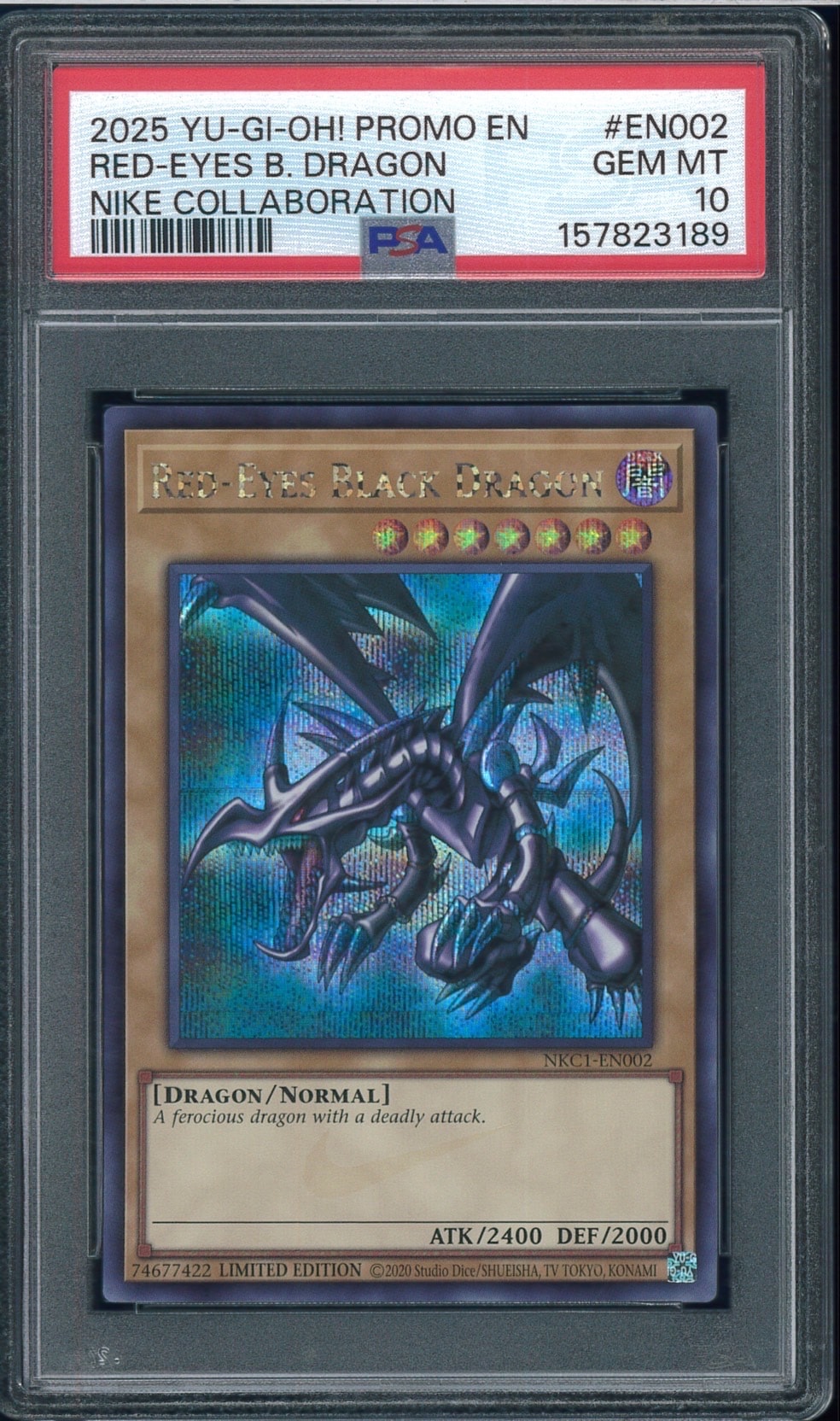 真紅眼の黒竜 SE [NKC1-EN002](遊戯王 x ナイキ エアーマックス 95 QS