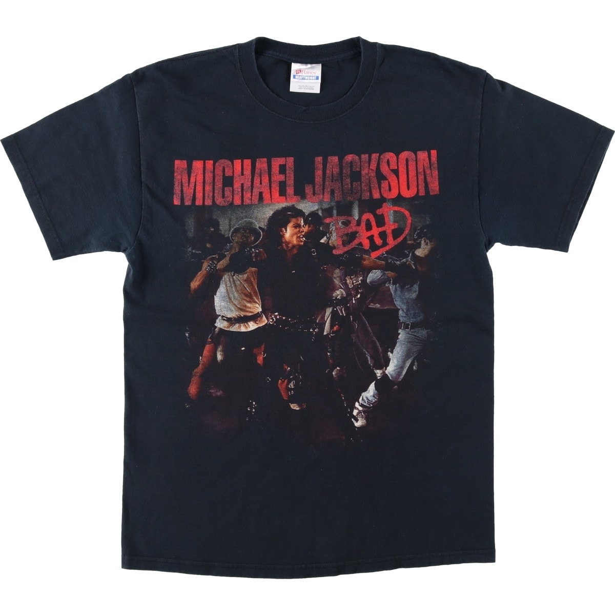 D (傷や汚れあり)】古着 ヘインズ Hanes HEAVYWEIGHT MICHAEL JACKSON