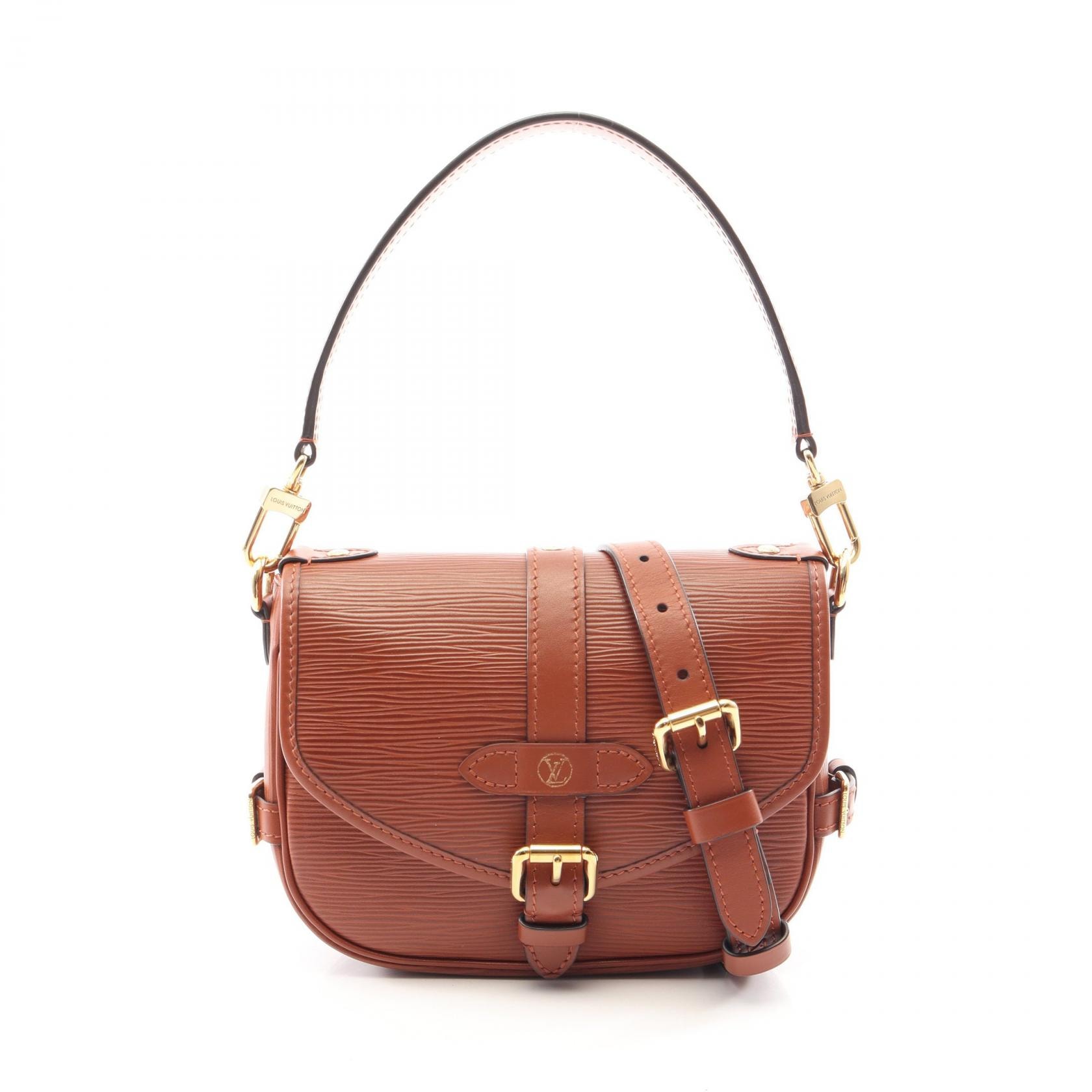 ルイ・ヴィトン LOUIS VUITTON ソミュールBB エピ コニャック 2WAY ハンドバッグ バッグ レザー エピ コニャック レディース ブラウン系 M23470 【中古】