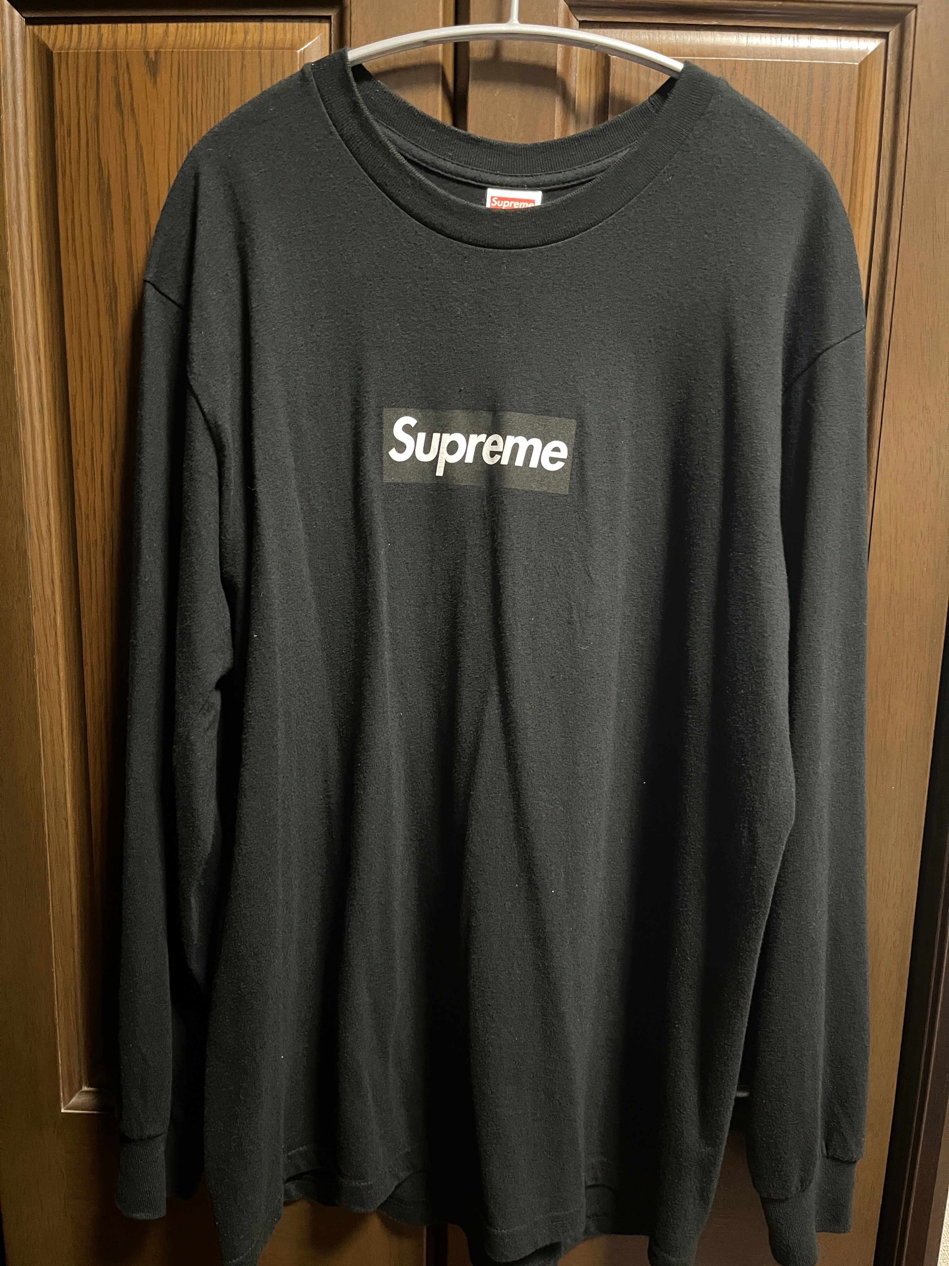 Supreme Box Logo L/S Tee "Black"