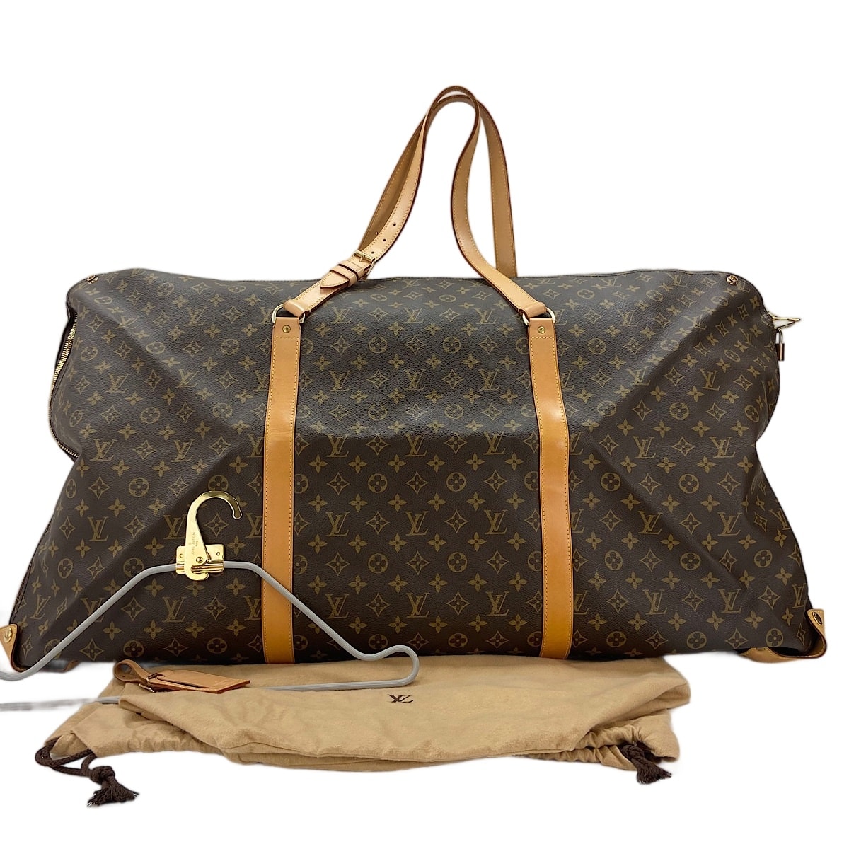 D (傷や汚れあり)】ヴィトン LV カブール ガーメントバッグ ショルダー