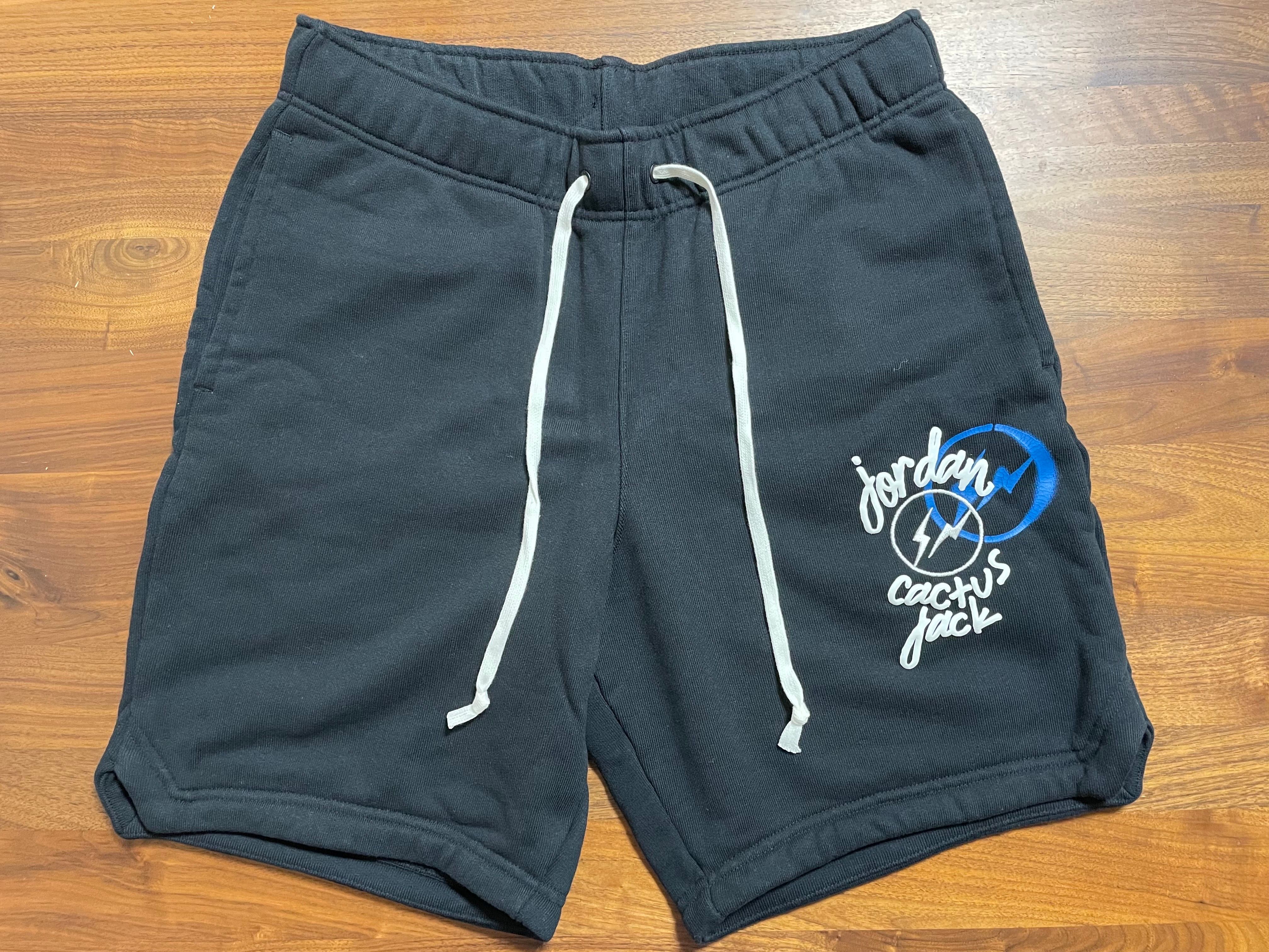 Air Jordan Travis Scott Fragment Shorts "Black" DJ0617-010 / DJ0618-010