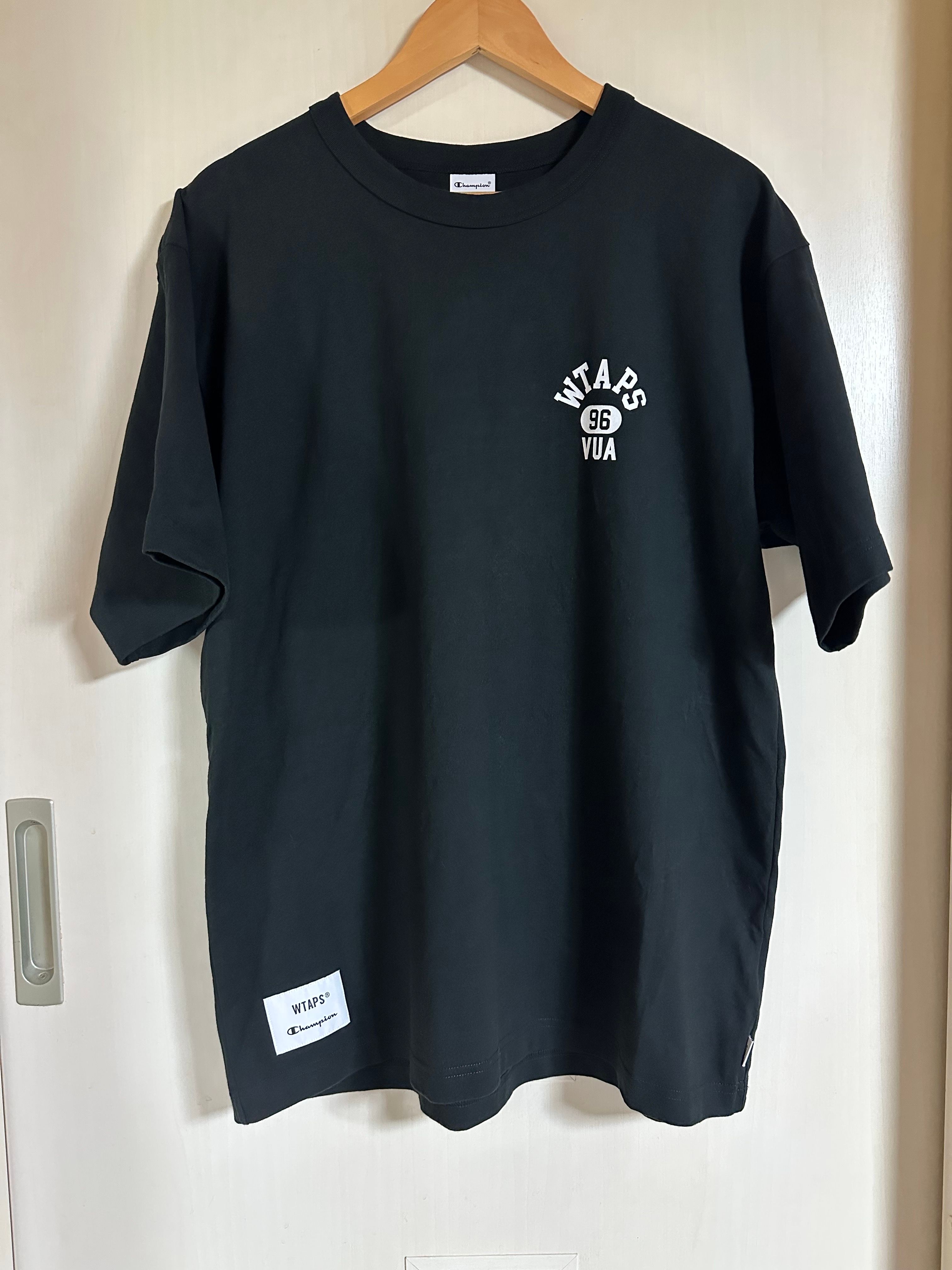 WTAPS x Champion Academy / SS / Cotton "Black" 242HBCHD-CSM01S / C8-B363