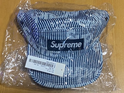 Supreme Denim Camp Cap "Stripe" (24SS)